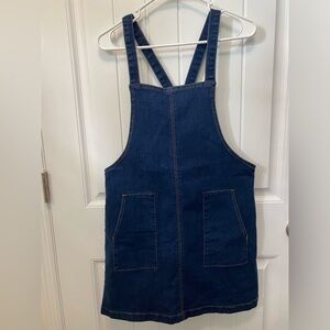 TinselTown denim like jumper. Size Large. Pockets